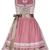MarJo Midi Dirndl In Rosa -Dirndl Geschäft marjo midi dirndl in rosa