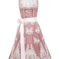 MarJo Midi Dirndl In Rosa -Dirndl Geschäft marjo midi dirndl in rosa 8