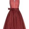 MarJo Midi Dirndl In Rot -Dirndl Geschäft marjo midi dirndl in rot