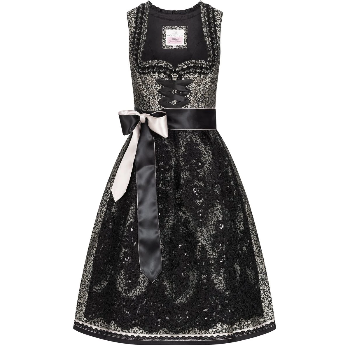 MarJo Midi Dirndl In Schwarz 3 MarJo Midi Dirndl In Schwarz