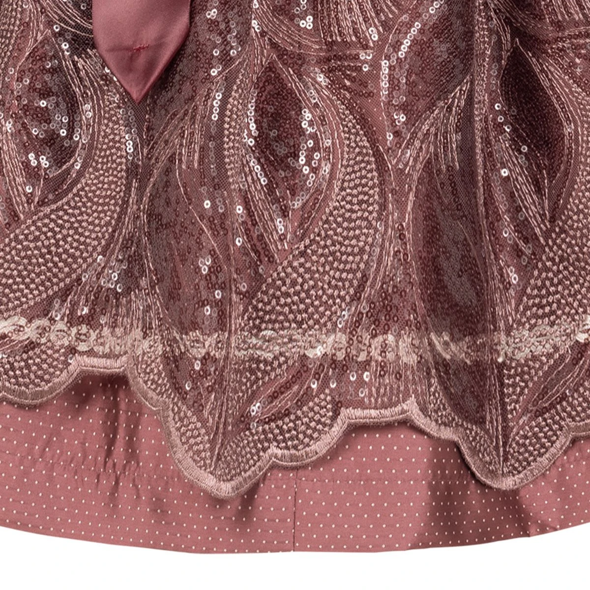 MarJo Midi Dirndl In Weinrot 6 MarJo Midi Dirndl In Weinrot – Bild 4