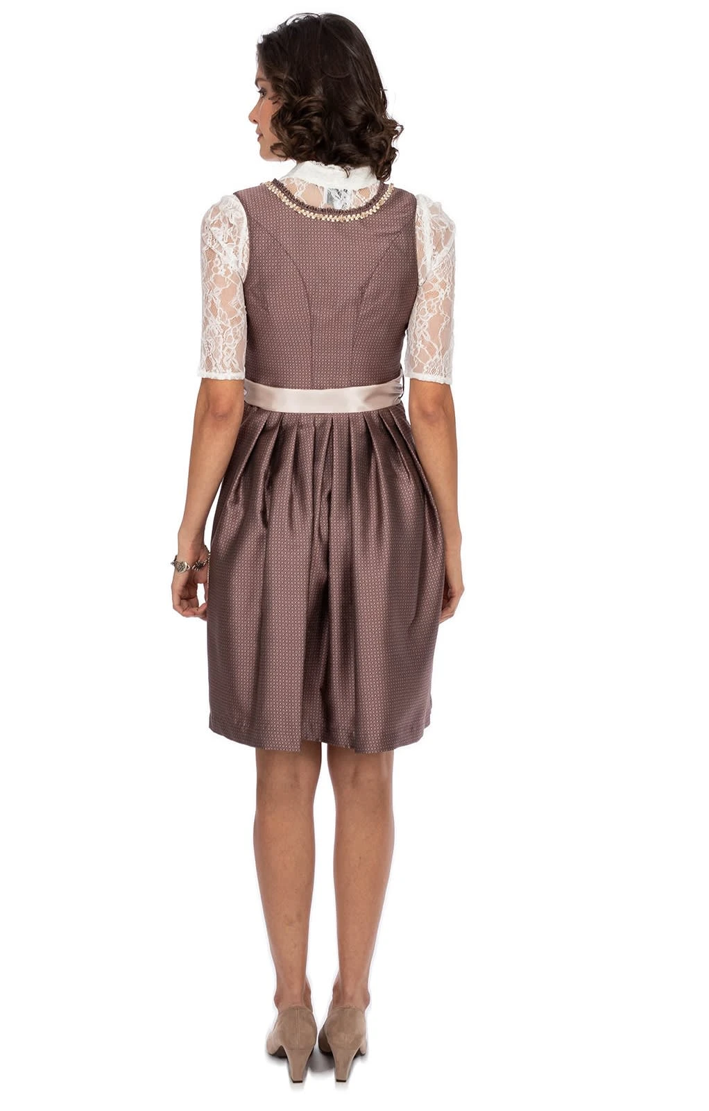 MarJo Mini Dirndl 2tlg. 58cm HENRIKE Rosenholz 6 MarJo Mini Dirndl 2tlg. 58cm HENRIKE Rosenholz – Bild 4