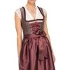 MarJo Mini Dirndl 2tlg. 58cm KÄTHE Burgund Gold -Dirndl Geschäft marjo mini dirndl 2tlg 58cm kathe burgund gold