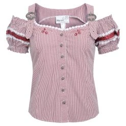 MarJo Trachtenbluse In Rot