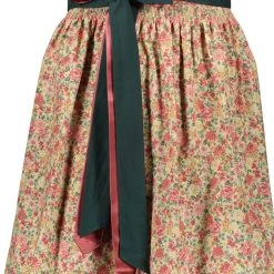 Melega Dirndl In Petrol/ Hellblau/ Bunt -Dirndl Geschäft melega dirndl in petrol hellblau bunt 3