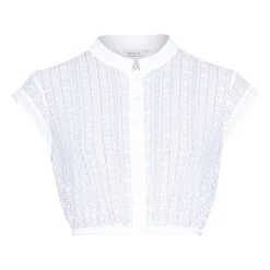 Melega Dirndlbluse "Kia" In Weiß