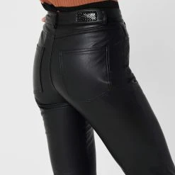 ONLY High WaistPU Kunstleder Hose Stretch Pants Beschichtet ONLEMILY In Schwarz 14 ONLY High WaistPU Kunstleder Hose Stretch Pants Beschichtet ONLEMILY In Schwarz -Dirndl Geschäft only high waistpu kunstleder hose stretch pants beschichtet onlemily in schwarz 4