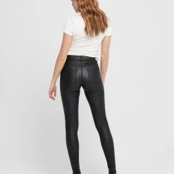 ONLY Kunstleder Hose High Waist Stretch Denim Beschichtet Coated ONLROYAL In Schwarz 11 ONLY Kunstleder Hose High Waist Stretch Denim Beschichtet Coated ONLROYAL In Schwarz -Dirndl Geschäft only kunstleder hose high waist stretch denim beschichtet coated onlroyal in schwarz 2