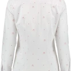 OS-Trachten Trachtenbluse Ajone In Mittelrot -Dirndl Geschäft os trachten trachtenbluse ajone in mittelrot 1