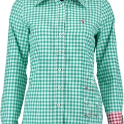 OS-Trachten Trachtenbluse Cridam In Trachtengrün -Dirndl Geschäft os trachten trachtenbluse cridam in trachtengrun 2