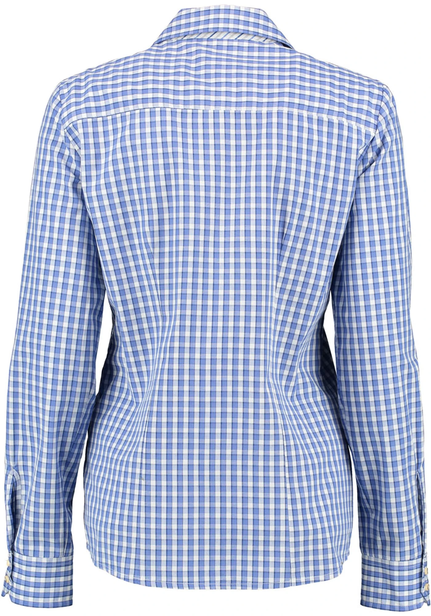 OS-Trachten Trachtenbluse Dylena In Kornblau 4 OS-Trachten Trachtenbluse Dylena In Kornblau – Bild 2