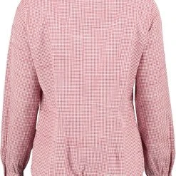 OS-Trachten Trachtenbluse Egege In Mittelrot -Dirndl Geschäft os trachten trachtenbluse egege in mittelrot 1