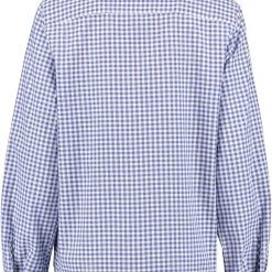 OS-Trachten Trachtenbluse Eretep In Kornblau -Dirndl Geschäft os trachten trachtenbluse eretep in kornblau 1