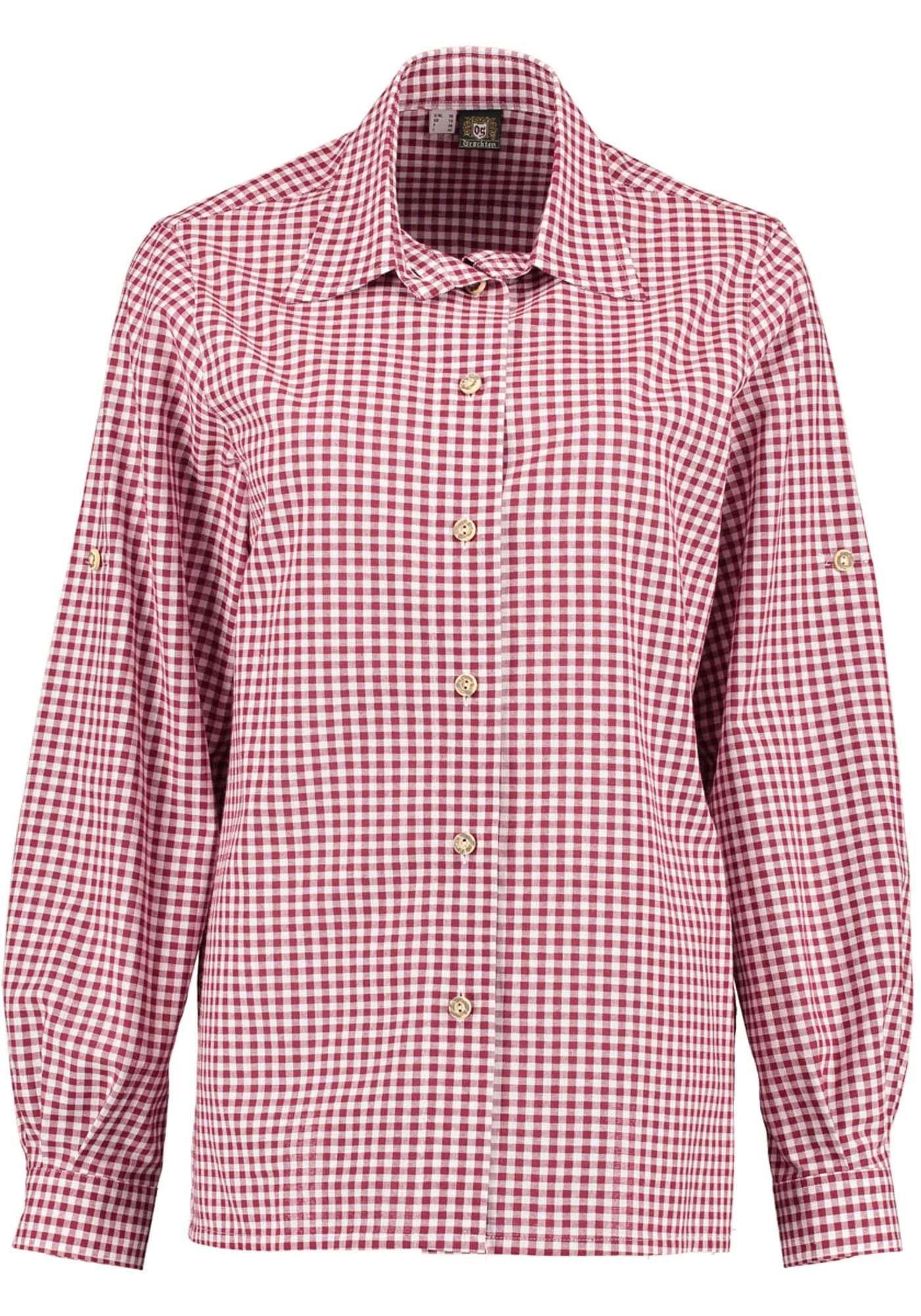 OS-Trachten Trachtenbluse Eretep In Weinrot 3 OS-Trachten Trachtenbluse Eretep In Weinrot