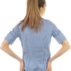 OS-Trachten Trachtenbluse Flosa In Mittelblau 9 OS-Trachten Trachtenbluse Flosa In Mittelblau -Dirndl Geschäft os trachten trachtenbluse flosa in mittelblau 1