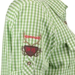 OS-Trachten Trachtenbluse Fronix In Giftgrün -Dirndl Geschäft os trachten trachtenbluse fronix in giftgrun 3