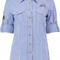 OS-Trachten Trachtenbluse Fronix In Jeans -Dirndl Geschäft os trachten trachtenbluse fronix in jeans 2