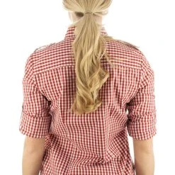 OS-Trachten Trachtenbluse Fronix In Mittelrot -Dirndl Geschäft os trachten trachtenbluse fronix in mittelrot 1