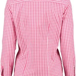 OS-Trachten Trachtenbluse Idenex In Dunkelrot -Dirndl Geschäft os trachten trachtenbluse idenex in dunkelrot 1