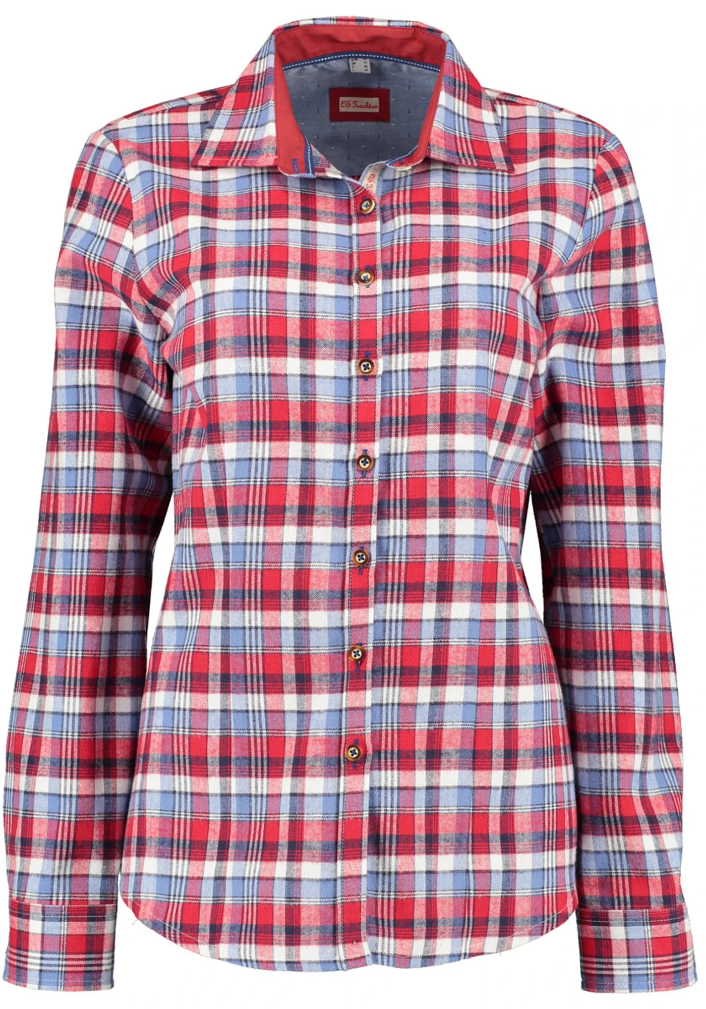 OS-Trachten Trachtenbluse Lumeru In Marine 3 OS-Trachten Trachtenbluse Lumeru In Marine