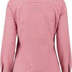 OS-Trachten Trachtenbluse Miweyo In Mittelrot -Dirndl Geschäft os trachten trachtenbluse miweyo in mittelrot 4
