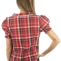 OS-Trachten Trachtenbluse Smussu In Mittelrot 7 OS-Trachten Trachtenbluse Smussu In Mittelrot -Dirndl Geschäft os trachten trachtenbluse smussu in mittelrot 1