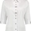 OS-Trachten Trachtenbluse Tiseo In Weiß