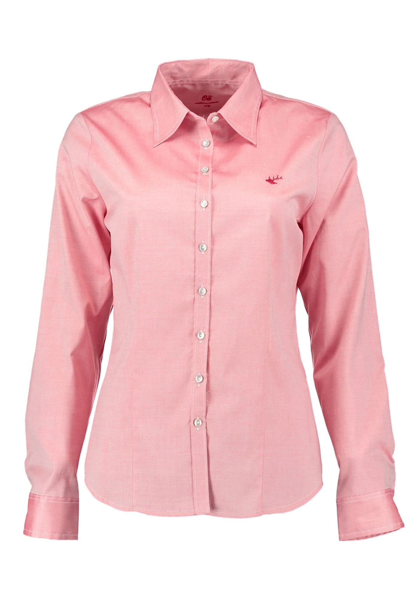 OS-Trachten Trachtenbluse Trufat In Mittelrot 3 OS-Trachten Trachtenbluse Trufat In Mittelrot