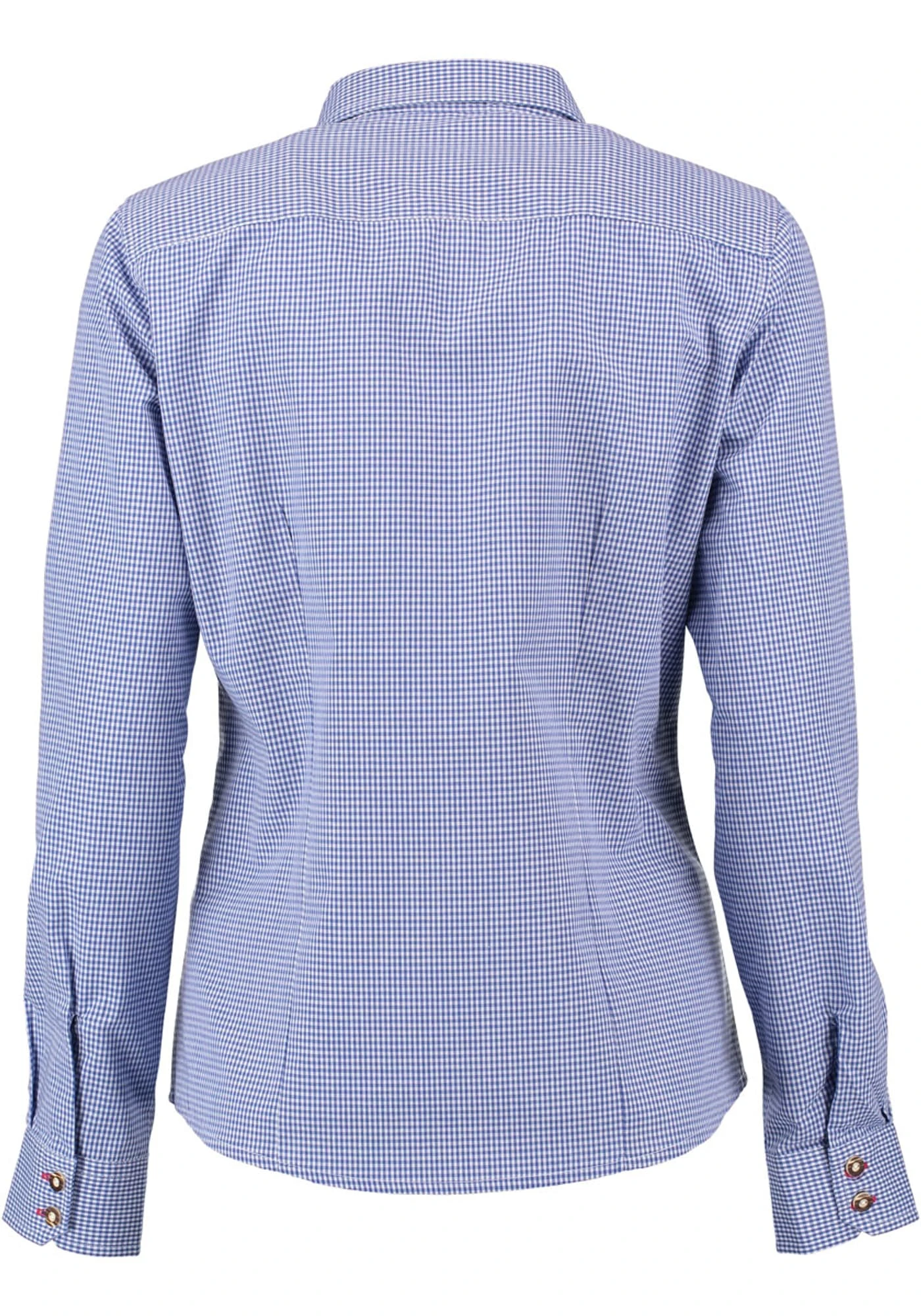 OS-Trachten Trachtenbluse Ututu In Mittelblau 4 OS-Trachten Trachtenbluse Ututu In Mittelblau – Bild 2