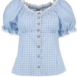 OS-Trachten Trachtenbluse Viwod In Hellblau/bleu 8 OS-Trachten Trachtenbluse Viwod In Hellblau/bleu -Dirndl Geschäft os trachten trachtenbluse viwod in hellblau bleu 2
