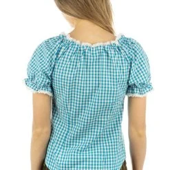 OS-Trachten Trachtenbluse Viwod In Türkis -Dirndl Geschäft os trachten trachtenbluse viwod in turkis 1