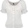 OS-Trachten Trachtenbluse Vunaya In Weiß -Dirndl Geschäft os trachten trachtenbluse vunaya in weiss
