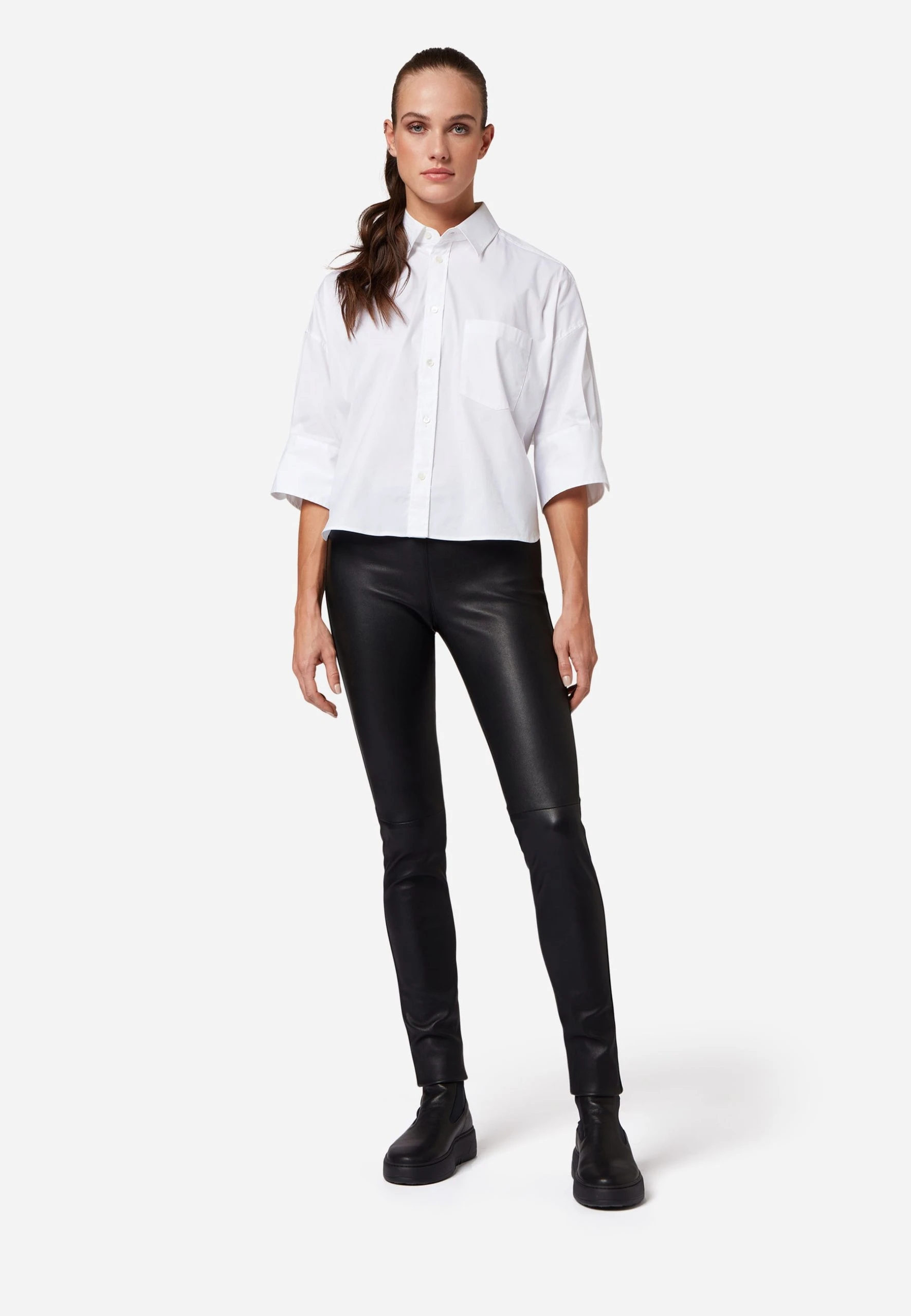 RICANO Lederhose Asteroid Stretch In Schwarz 4 RICANO Lederhose Asteroid Stretch In Schwarz – Bild 2