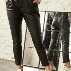 RICANO Lederhose Carillo In Schwarz