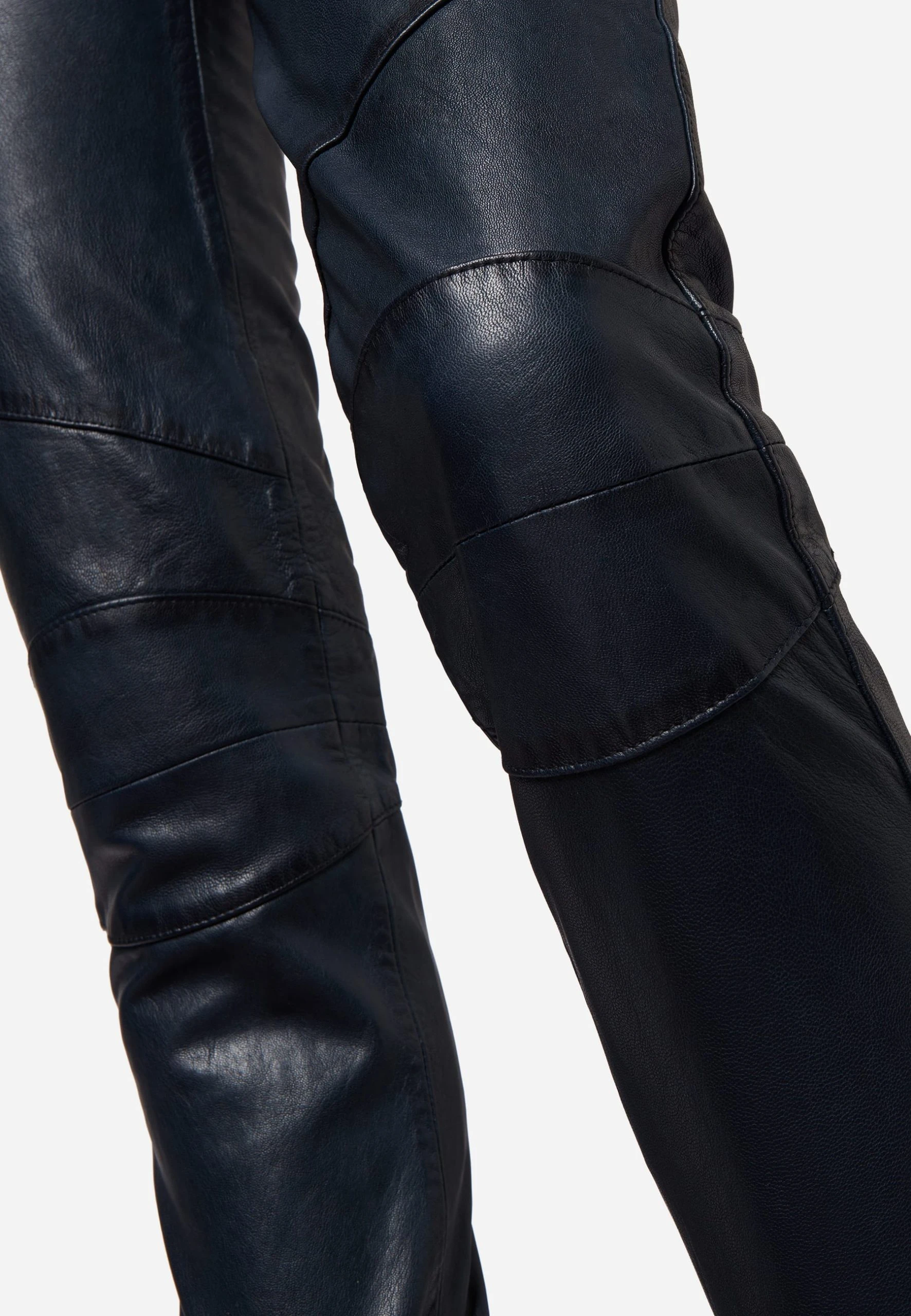 RICANO Lederhose Donna II In Blau 7 RICANO Lederhose Donna II In Blau – Bild 5