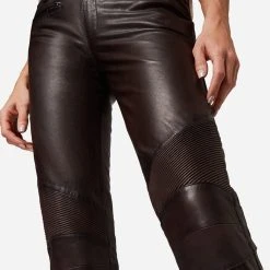 RICANO Lederhose Donna In Braun -Dirndl Geschäft ricano lederhose donna in braun 4 scaled