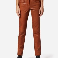 RICANO Lederhose Dorin In Cognac Braun