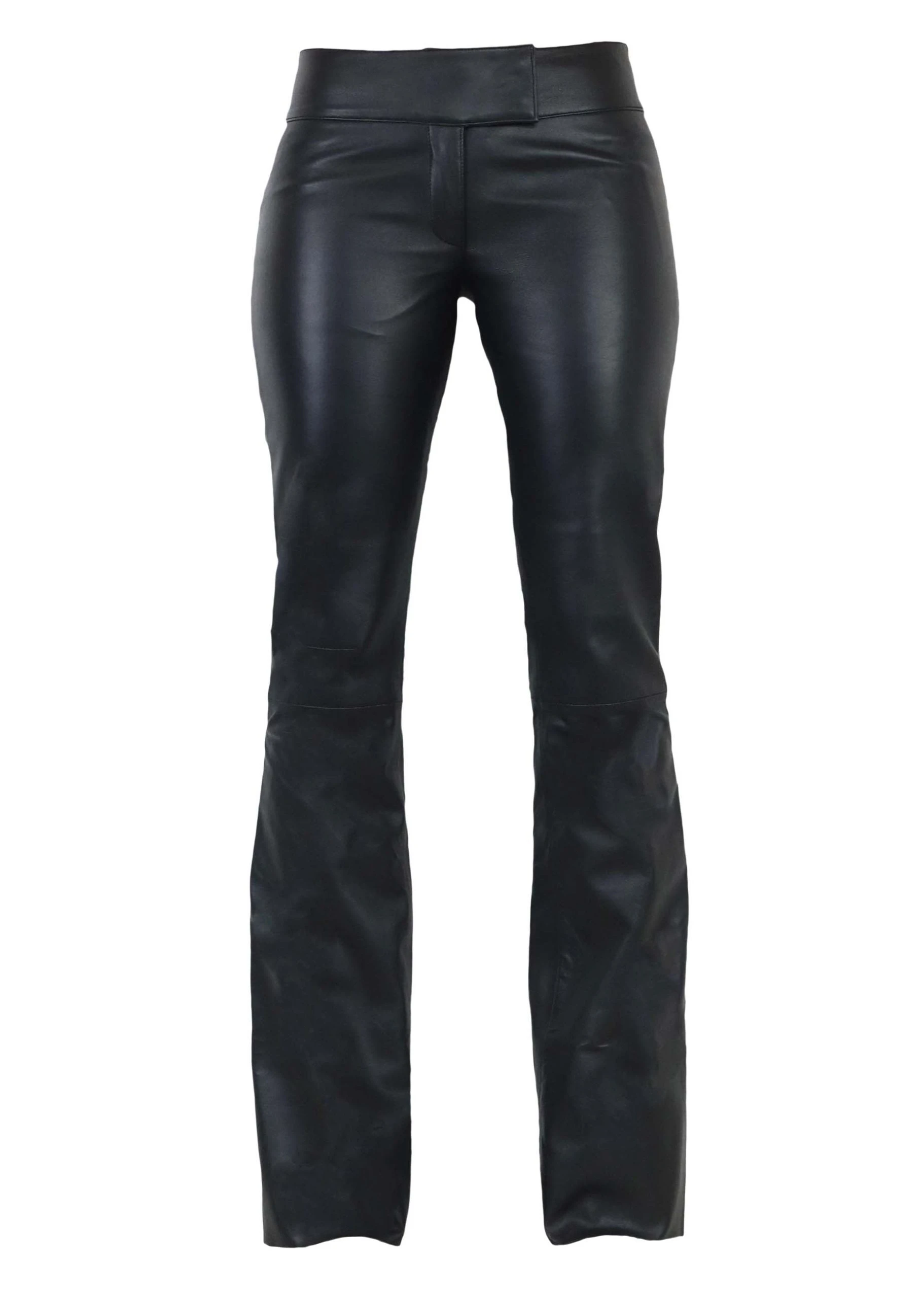 RICANO Lederhose Low Cut In Schwarz 8 RICANO Lederhose Low Cut In Schwarz – Bild 6