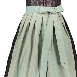 Schmuckstück By Alpenherz Dirndl "Arissa" In Schwarz/ Mint -Dirndl Geschäft schmuckstuck by alpenherz dirndl arissa in schwarz mint 3