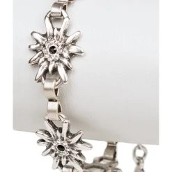 Schuhmacher Armkette AB9197 EDW Mit Steine Jet Kristall