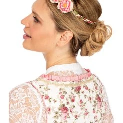 Schuhmacher Haarband HB-AH01 Blüten Pastell -Dirndl Geschäft schuhmacher haarband hb ah01 bluten pastell 7