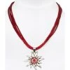 Schuhmacher Halskette Mit Edelweiss 9196-4 Bordeaux 1 Schuhmacher Halskette Mit Edelweiss 9196-4 Bordeaux -Dirndl Geschäft schuhmacher halskette mit edelweiss 9196 4 bordeaux