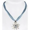 Schuhmacher Halskette Mit Edelweiss 9196-4 Jeans