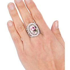 Schuhmacher Ring R801 Ornament Umfasst, Rosa 14 Schuhmacher Ring R801 Ornament Umfasst, Rosa -Dirndl Geschäft schuhmacher ring r801 ornament umfasst rosa 4
