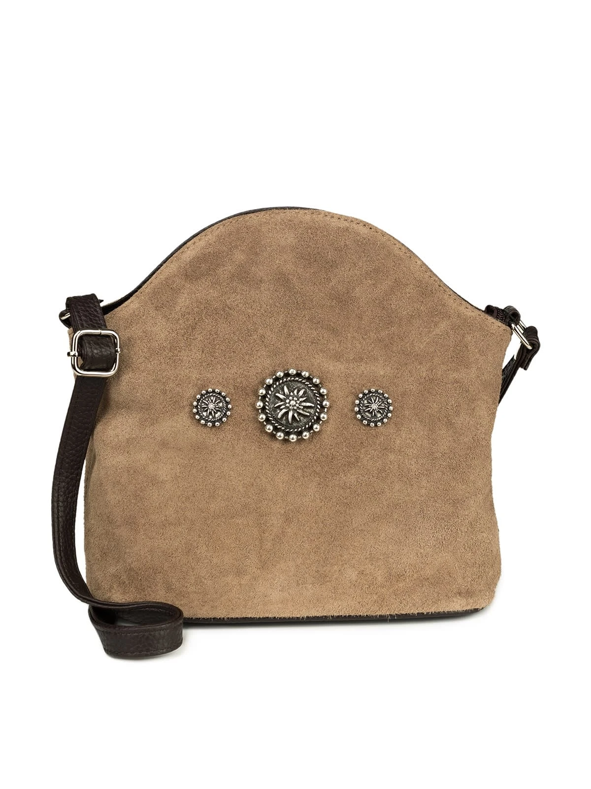 Schuhmacher Trachten Dirndltasche TA30910 Edelweiss, Graubraun 3 Schuhmacher Trachten Dirndltasche TA30910 Edelweiss, Graubraun
