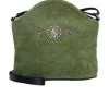 Schuhmacher Trachten Dirndltasche TA30910 Edelweiss Oliv -Dirndl Geschäft schuhmacher trachten dirndltasche ta30910 edelweiss oliv