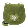 Schuhmacher Trachten Ledertasche TA30340 Herz Edelweiss Oliv 1 Schuhmacher Trachten Ledertasche TA30340 Herz Edelweiss Oliv -Dirndl Geschäft schuhmacher trachten ledertasche ta30340 herz edelweiss oliv
