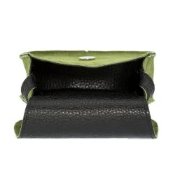 Schuhmacher Trachten Ledertasche TA30340 Herz Edelweiss Oliv -Dirndl Geschäft schuhmacher trachten ledertasche ta30340 herz edelweiss oliv 2