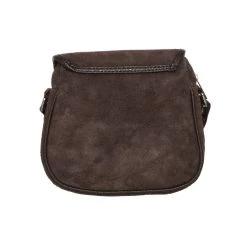 Schuhmacher Trachtentasche TA3000 Veloursleder, Braun -Dirndl Geschäft schuhmacher trachtentasche ta3000 veloursleder braun 3