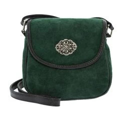 Schuhmacher Trachtentasche TA3000 Veloursleder Tanne